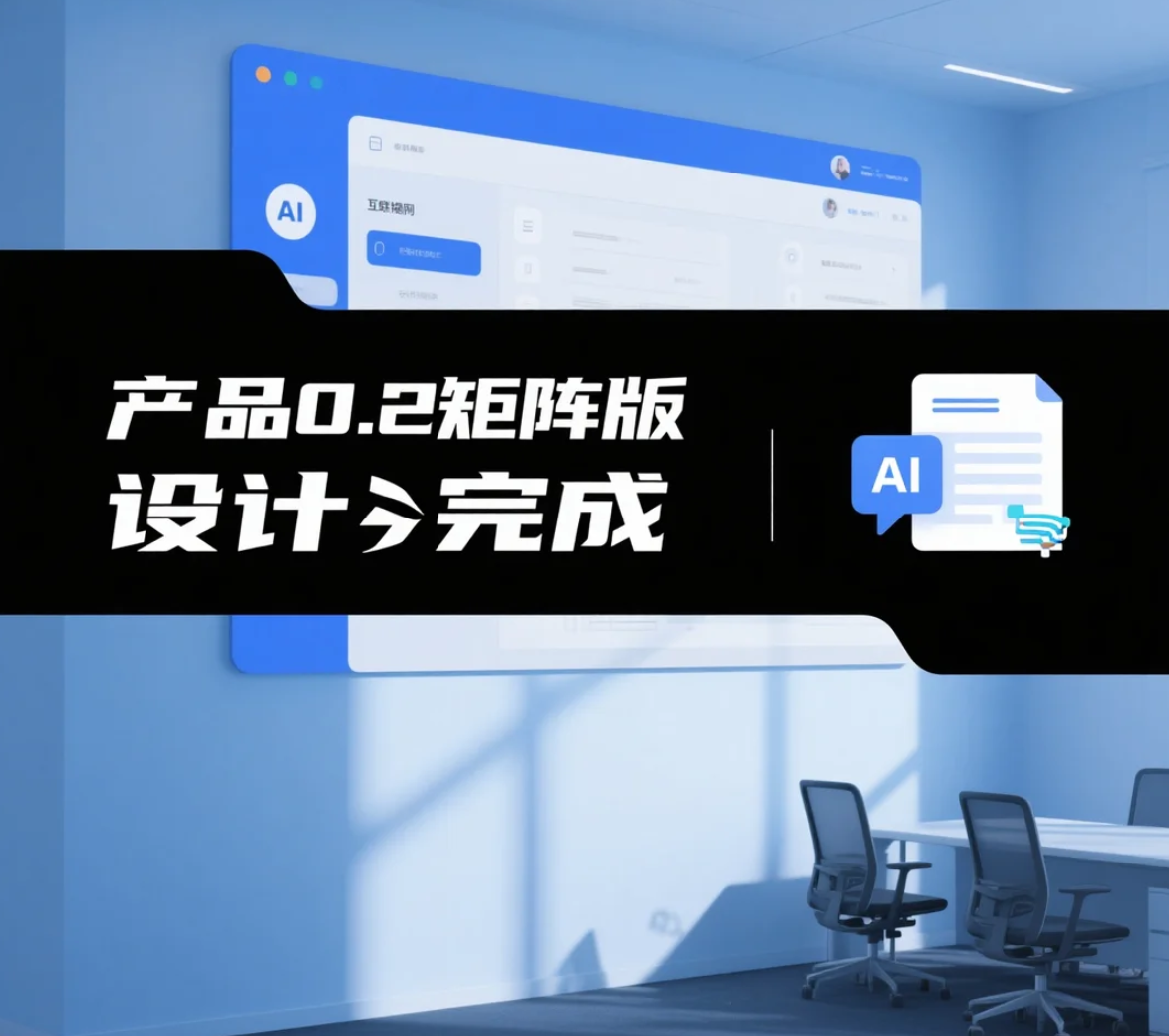 产品0.2矩阵版设计完成